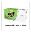 PROCTER & GAMBLE Quilted Napkins, 1-Ply, 12 1/10 x 12, Assorted - Print or White, 200/Pack