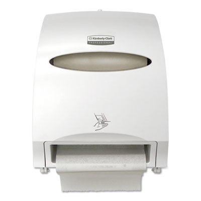 Kimberly-Clark Professional* Electronic Towel Dispenser, 12.7 x 9.57 x 15.76, White - OrdermeInc