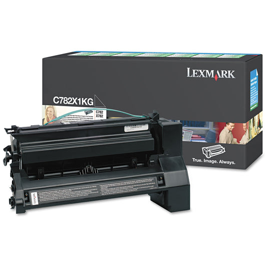 C782X1KG Extra High-Yield Toner, 15,000 Page-Yield, Black