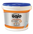 GOJO® FAST TOWELS Hand Cleaning Towels, Cloth, 9 x 10, Fresh Citrus, Blue, 225/Bucket OrdermeInc OrdermeInc
