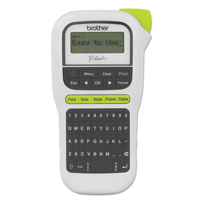 Brother P-Touch® PT-H110 Easy Portable Label Maker, 2 Lines, 4.5 x 6.13 x 2.5 OrdermeInc OrdermeInc