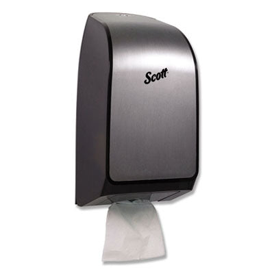 Scott® Pro Coreless Jumbo Roll Tissue Dispenser, 7.37 x 14 x 6.13, Faux Stainless - OrdermeInc