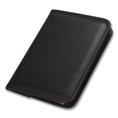 Professional Padfolio, 3/4w x 9 1/4h, Open Style, Black OrdermeInc OrdermeInc