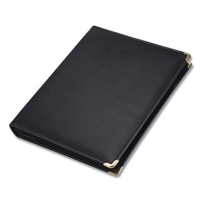 Classic Collection Zipper Ring Binder, 3 Rings, 1.5" Capacity, 11 x 8.5, Black OrdermeInc OrdermeInc