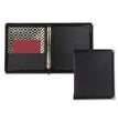 Classic Collection Zipper Ring Binder, 3 Rings, 1.5" Capacity, 11 x 8.5, Black OrdermeInc OrdermeInc