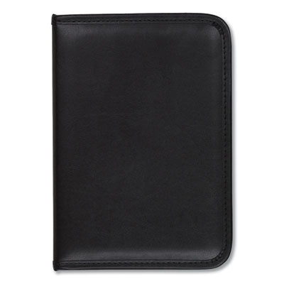 Professional Padfolio, 3/4w x 9 1/4h, Open Style, Black OrdermeInc OrdermeInc