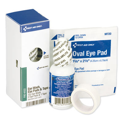 SmartCompliance Eyewash Set with Eyepads and Adhesive Tape, 4 Pieces OrdermeInc OrdermeInc