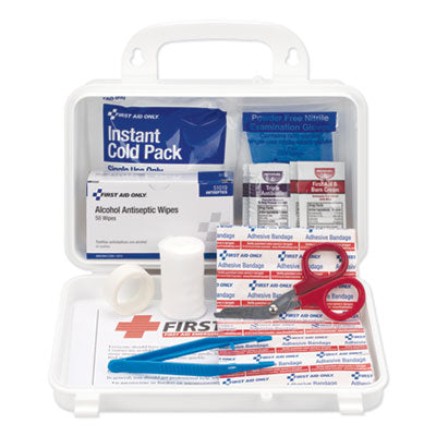 ACME UNITED CORPORATION First Aid Kit for Use by Up to 25 People, 113 Pieces, Plastic Case - OrdermeInc