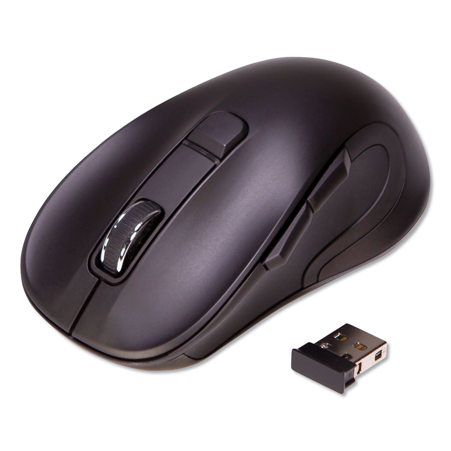 Hyper-Fast Scrolling Mouse, 2.4 GHz Frequency/26 ft Wireless Range, Ri ...