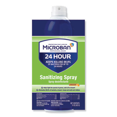 PROCTER & GAMBLE 24-Hour Disinfectant Sanitizing Spray, Citrus, 15 oz Aerosol Spray, 6/Carton - OrdermeInc