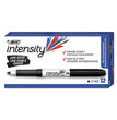 BIC CORP. Intensity Low Odor Fine Point Dry Erase Marker, Fine Bullet Tip, Black, Dozen