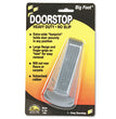 MASTER CASTER COMPANY Big Foot Doorstop, No Slip Rubber Wedge, 2.25w x 4.75d x 1.25h, Gray - OrdermeInc