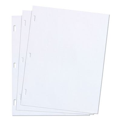 Wilson Jones® Ledger Sheets for Corporation and Minute Book, 11 x 8.5, White, Loose Sheet, 100/Box OrdermeInc OrdermeInc
