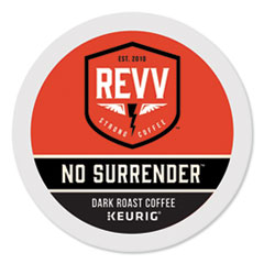 KEURIG DR PEPPER NO SURRENDER K-Cup, Dark Roast, K-Cup, 24/Box - OrdermeInc