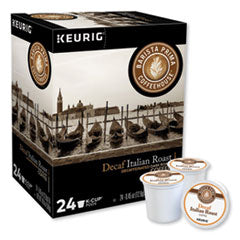 KEURIG DR PEPPER Decaf Italian Roast Coffee K-Cups, 24/Box - OrdermeInc