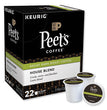 KEURIG DR PEPPER House Blend Decaf K-Cups, 22/Box - OrdermeInc