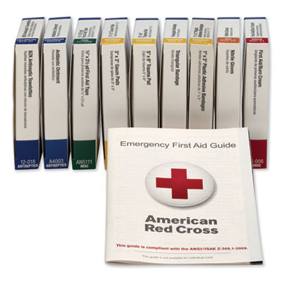ANSI Compliant 10 Person First Aid Kit Refill, 65 Pieces OrdermeInc OrdermeInc