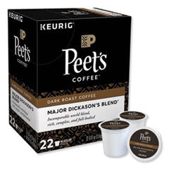 KEURIG DR PEPPER Major Dickason's Blend K-Cups, 22/Box - OrdermeInc