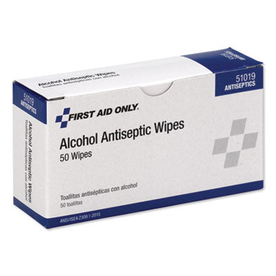 First Aid Alcohol Pads, 50/Box OrdermeInc OrdermeInc