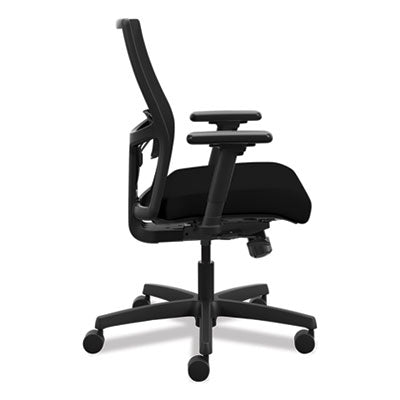 Ignition 2.0 4-Way Stretch Low-Back Mesh Task Chair, Supports Up to 300 lb, 16.75" to 21.25" Seat Height, Black OrdermeInc OrdermeInc