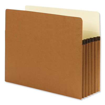 Smead™ Redrope Drop Front File Pockets, 5.25" Expansion, Letter Size, Redrope, 10/Box OrdermeInc OrdermeInc