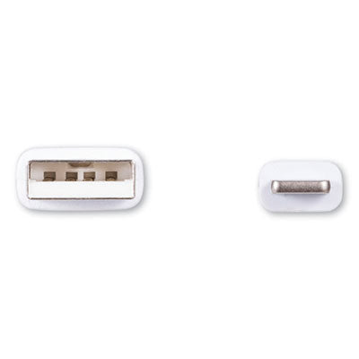 NNOVERA USB Apple Lightning Cable, 6 ft, White