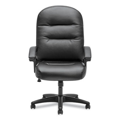 Pillow-Soft 2090 Series Executive High-Back Swivel/Tilt Chair, Supports Up to 250 lb, 16" to 21" Seat Height, Black OrdermeInc OrdermeInc