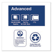 Advanced Dinner Napkins, 2-Ply, 15" x 17", 1/8 Fold, White, 100/PK, 28 PK/CT OrdermeInc OrdermeInc