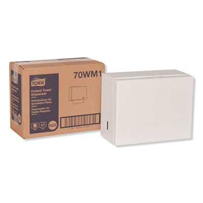 Tork® Singlefold Hand Towel Dispenser, 11.75 x 5.75 x 9.25, White OrdermeInc OrdermeInc