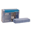 Industrial Paper Wiper, 4-Ply, 12.8 x 16.4, Unscented, Blue, 90/Pack, 5 Packs/Carton OrdermeInc OrdermeInc