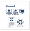 Tork® Universal Multifold Hand Towel, 1-Ply, 9.13 x 9.5, White, 250/Pack,16 Packs/Carton OrdermeInc OrdermeInc