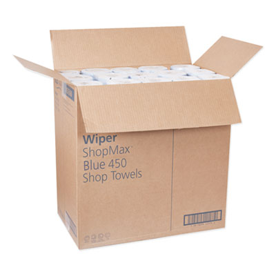 Tork® Advanced ShopMax Wiper 450, 11 x 9.4, Blue, 60/Roll, 30 Rolls/Carton - OrdermeInc