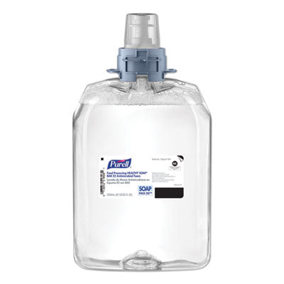 Food Processing HEALTHY SOAP BAK E2 Antimicrobial Foam, For FMX-20 Dispensers, Fragrance-Free, 2,000 mL, 2/Carton OrdermeInc OrdermeInc