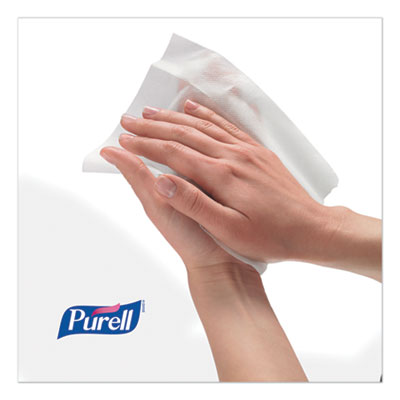 Hand Sanitizing Wipes, 6 x 8, Fresh Citrus Scent, White, 1,200/Refill Pouch, 2 Refills/Carton OrdermeInc OrdermeInc
