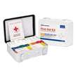 Unitized ANSI Compliant Class A Type III First Aid Kit for 25 People, 84 Pieces, Metal Case OrdermeInc OrdermeInc