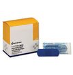 Adhesive Blue Metal Detectable Bandages, 1 x 3, Plastic with Foil, 100/Box, 12 Boxes/Carton OrdermeInc OrdermeInc