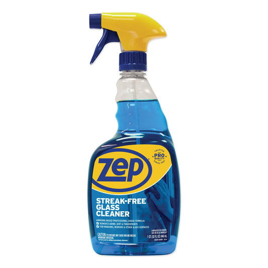 Streak-Free Glass Cleaner, Pleasant Scent, 32 oz Spray Bottle - OrderMe