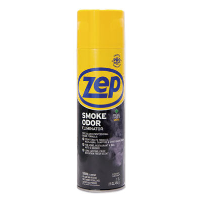 Zep Commercial® Smoke Odor Eliminator, Fresh Scent, 16 oz, Spray Can - OrdermeInc