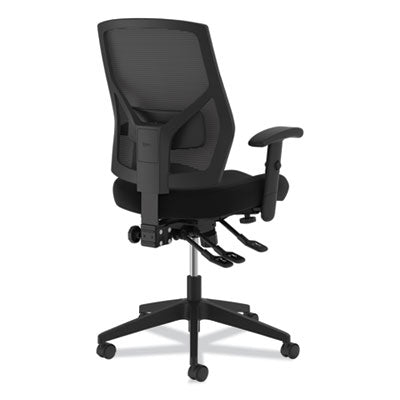 Crio High-Back Task Chair with Asynchronous Control, Supports Up to 250 lb, 18" to 22" Seat Height, Black OrdermeInc OrdermeInc