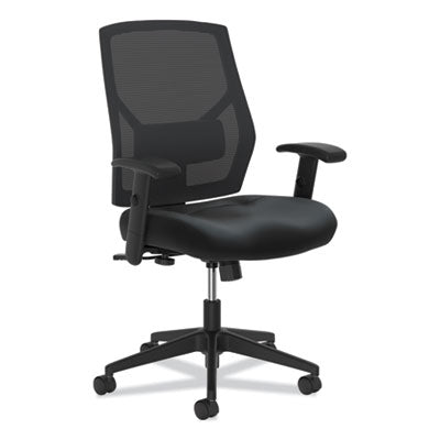Crio High-Back Task Chair, Supports Up to 250 lb, 18" to 22" Seat Height, Black OrdermeInc OrdermeInc
