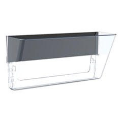 Storex Unbreakable Magnetic Wall File, Legal/Letter Size, 16" x 4" x 7", Clear OrdermeInc OrdermeInc