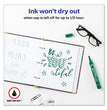 MARKS A LOT Large Desk-Style Permanent Marker, Broad Chisel Tip, Green, Dozen (8885) OrdermeInc OrdermeInc