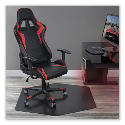 Game Zone Chair Mat, For Hard Floor/Medium Pile Carpet, 42 x 46, Black OrdermeInc OrdermeInc