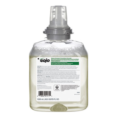 GOJO® TFX Green Certified Foam Hand Cleaner Refill, Unscented, 1,200 mL OrdermeInc OrdermeInc