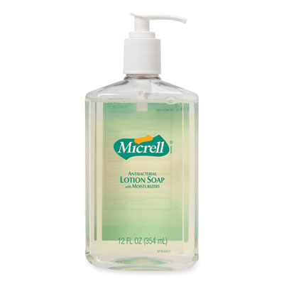 MICRELL® Antibacterial Lotion Soap, Light Scent, 12 oz Pump Bottle OrdermeInc OrdermeInc