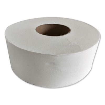 GEN JRT Jr. Jumbo-Junior Bath Tissue, 2-Ply, White, 3.1" x 1,000 ft, 12/Carton - OrdermeInc