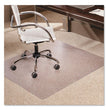 EverLife Moderate Use Chair Mat for Low Pile Carpet, Rectangular, 46 x 60, Clear OrdermeInc OrdermeInc