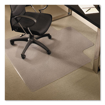 EverLife Chair Mats for Medium Pile Carpet with Lip, 45 x 53, Clear OrdermeInc OrdermeInc
