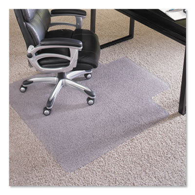 EverLife Intensive Use Chair Mat for High Pile Carpet, Rectangular with Lip, 45 x 53, Clear OrdermeInc OrdermeInc