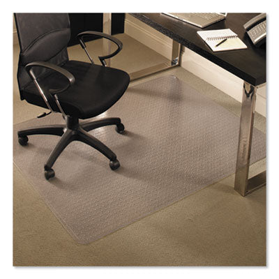 EverLife Chair Mats for Medium Pile Carpet, Rectangular, 46 x 60, Clear OrdermeInc OrdermeInc